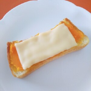 かぼちゃチーズトースト